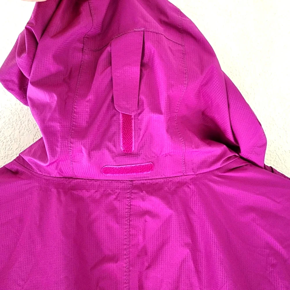 Marmot Womens Membrain Windbreaker Rain Jacket Hood Fuschia Purple Size Medium - Picture 9 of 12